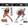 NARUTO SHP - nalepke - 16x11cm/ 2 lista - Naruto/ Jiraiya