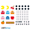 PAC-MAN - nalepke - 50x70cm - Characters and Maze