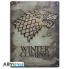 GAME OF THRONES - kovinska plo??a - Stark (28x38)