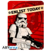 STAR WARS - kovinska plo??a - Enlist today (28x38)