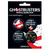 Ghostbusters Button Badge 4-Pack