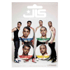 JLS Button Badge 4-Pack Team