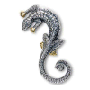 Lord of the Rings Brooch Saruman (Sterling Silver)