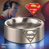 Superman Returns Ring Emblem Steel