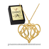 The Hobbit An Unexpected Journey Necklace Eldron?s Brooch (Sterling Silver. gold-plated)