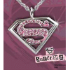 Superman Returns - Supergirl Pink Crystal Pendant
