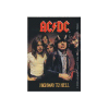 AC/DC Lucite Keychain Highway To Hell
