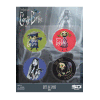 Corpse Bride Pin-Back Button 4-Pack Set B
