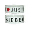 Justin Bieber Rubber Wristband I Heart