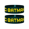 Batman Rubber Wristband Text & Logo