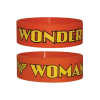 Wonder Woman Rubber Wristband Red Logo