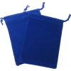 Small Suede Bag (4 ? 6) Royal Blue