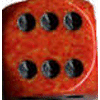 Speckled D6 16mm (12 Dice) Fire?