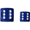 Opaque D6 12mm (36 Dice) Purple w/white
