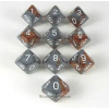 Gemini? D10 10-Set Copper-Steel w/white