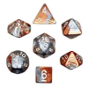 Gemini? Poly 7-Set Copper-Steel w/white