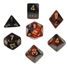 Gemini? Poly 7-Set Purple-Red w/gold