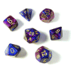 Gemini? Poly 7-Set Blue-Purple w/gold