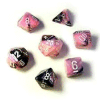 Gemini? Poly 7-Set Black-Pink w/white
