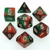 Gemini? Poly 7-Set Green-Red w/white