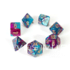 Gemini? Poly 7-Set Purple-Teal w/gold