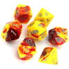 Gemini? Poly 7-Set Red-Yellow w/silver