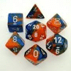 Gemini? Poly 7-Set Blue-Orange w/white