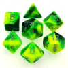 Gemini? Poly 7-Set Green-Yellow w/silver