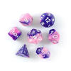Gemini? Poly 7-Set Pink-Purple w/white