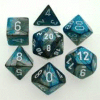 Gemini? Poly 7-Set Steel-Teal w/white