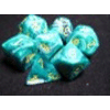 Poly 7-Sets Vortex Malachite Green w/yellow