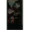 Poly 7-Sets Velvet? Black w/red