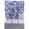 D6 12mm (36 Dice) Nebula? Black w/white