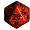 Speckled D20 34mm Die Fire?