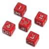Arkham Horror Cursed Dice Set