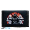 STAR WARS - denarnica - Logo/ Vader and Troopers navy 