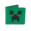 Minecraft Leather Wallet Creeper Face
