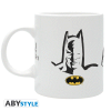 DC COMICS - skodelica 320ml - Bat/Sup/WW sigles  