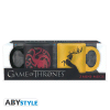 GAME OF THRONES - set 2 mini-skodelic 110 ml - Targaryen and Baratheon 