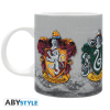 HARRY POTTER - skodelica 320 ml - The 4 Houses  