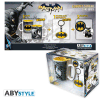 DC COMICS - komplet skodelica + obesek za klju?e + zna?ke - Batman