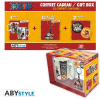 ONE PIECE - komplet skodelica + Keychain + zna?ke - New World