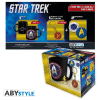 STAR TREK - komplet skodelica + obesek za klju?e + zna?ke - STARFLEET