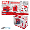 MARVEL - komplet skodelica 320ml + obesek za klju?e + nalepka - Spiderman