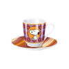 Peanuts Espresso Mug with saucer Case Snoopy Roccoco (2)