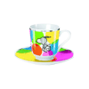 Peanuts Espresso Mug with saucer Case Snoopy Lots of Dots (2)