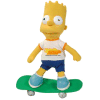 Simpsons Plush Figure Bart Skateborad 30 cm