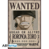 ONE PIECE - poster - Wanted Zoro New (52x38)