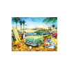 Car Classics Puzzle in Collector Tin Beach Wagon Party