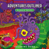 DandD Adventures - Outlined Coloring Book